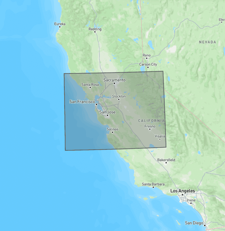 Northern California Rectangle